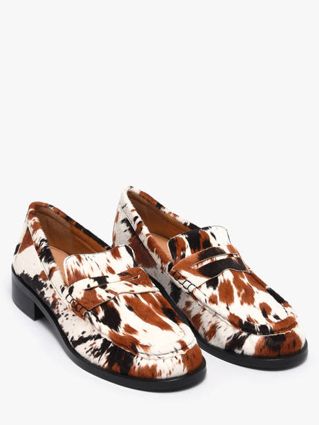 Mocassins Uit Leder Inuovo Veelkleurig women MDC071 ander zicht 1