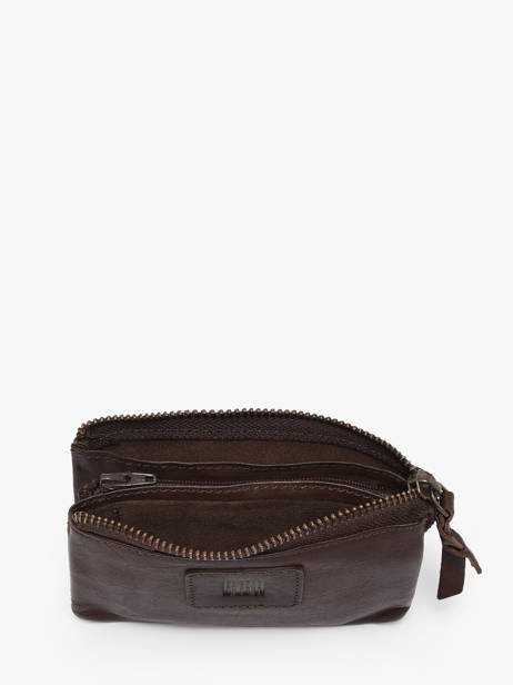 Portemonnee Heritage Leder Biba Bruin heritage BT35 ander zicht 1