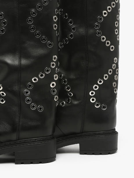 Laarzen Uit Leder Metisse Zwart women MA2071 ander zicht 2