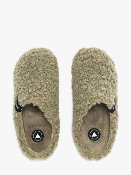 Pantoffels York Curly Verbenas Groen women 86050660 ander zicht 3