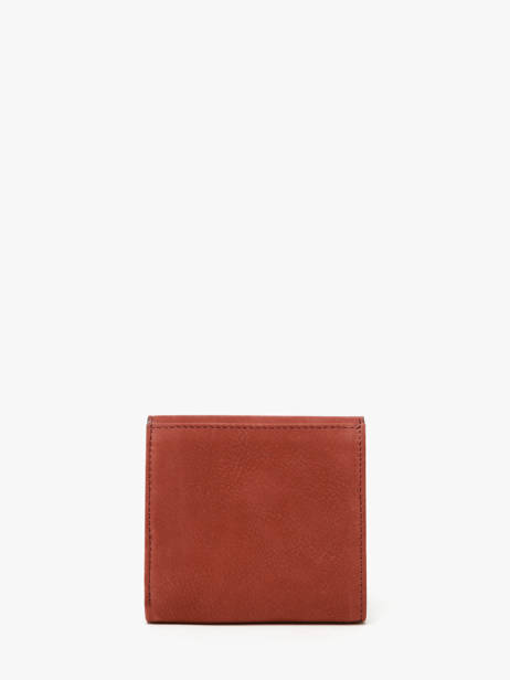 Portefeuille Leder Yves renard Oranje nubuck 26680 ander zicht 3