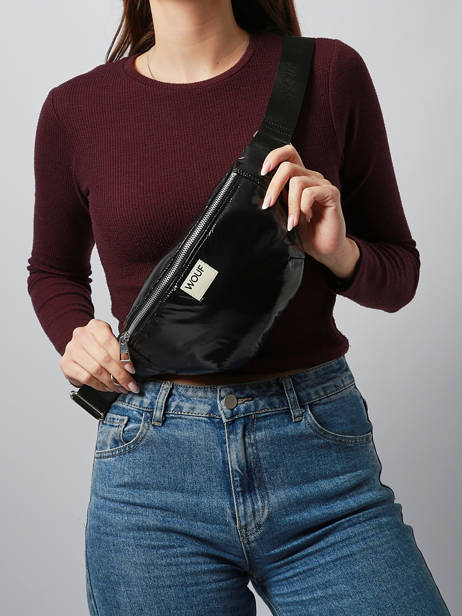 Heuptasje Wouf Zwart glossy BW250023 ander zicht 1