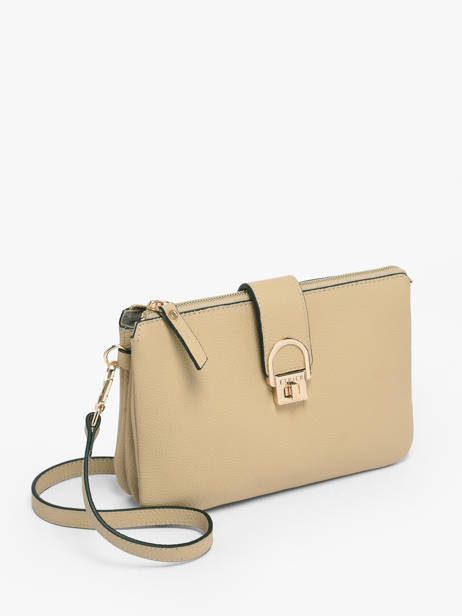 Cross Body Tas Equestre Leder Etrier Beige equestre EEQT0143 ander zicht 1