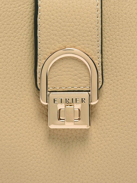 Cross Body Tas Equestre Leder Etrier Beige equestre EEQT0143 ander zicht 4
