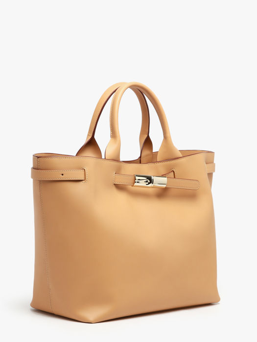 Longchamp Le roseau smart Handtas Beige