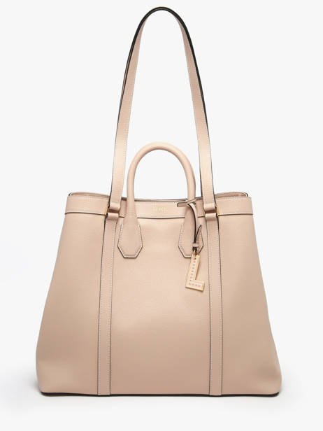Handtas Belleville Leder Lancel Beige belleville A13738 ander zicht 2