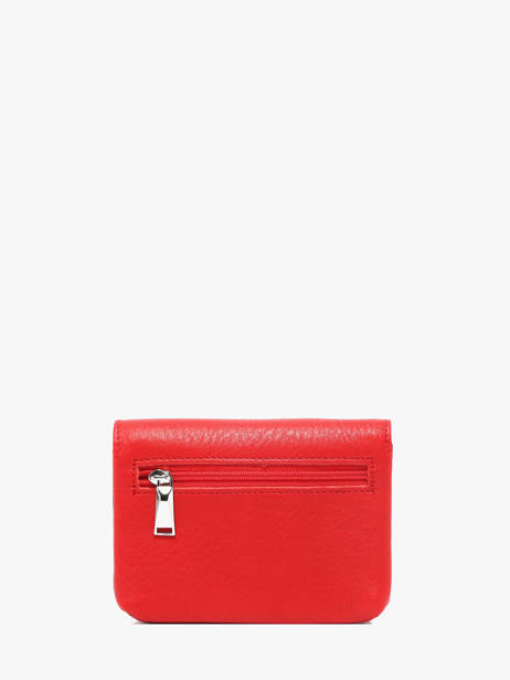 Portemonnee Ange Leder Arthur & aston Rood ange 992 ander zicht 2