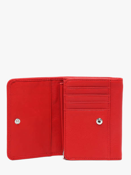 Portemonnee Ange Leder Arthur & aston Rood ange 164 ander zicht 2