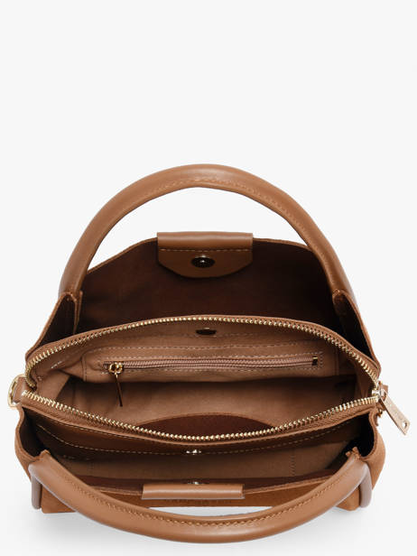 Handtas Suede Ida Leder Lancaster Bruin suede ida 100 ander zicht 2
