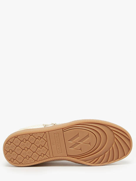 Sneakers Vanessa wu Beige women BK2843BG ander zicht 4