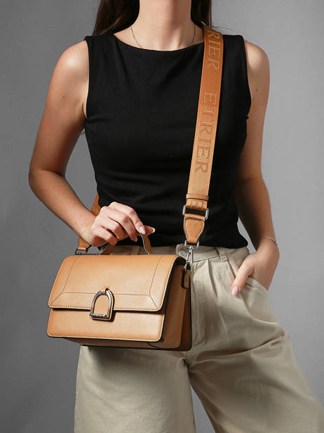 Cross Body Tas M Altesse Leder Etrier Geel altesse A10109 ander zicht 1