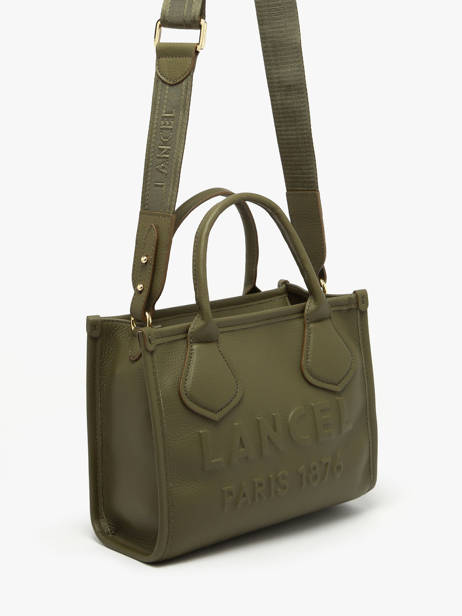Cross Body Tas S Jour Leder Lancel Groen jour A12995 ander zicht 2