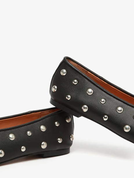 Ballerinas Uit Leder Inuovo Zwart women MDC022 ander zicht 2