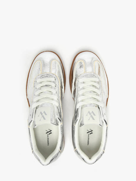 Sneakers Vanessa wu Zilver women BK2805AG ander zicht 3