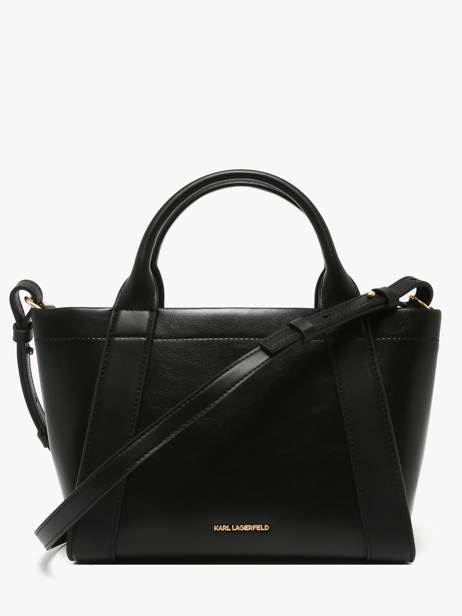 Handtas K/ville Studs Leder Karl lagerfeld Zwart k ville B1W30262 ander zicht 4