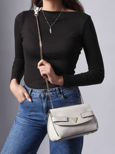 Cross Body Tas Serenova Polyurethaan Guess Wit serenova ZG809121 ander zicht 1