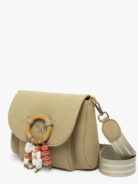 Cross Body Tas Camomille Pearl Woomen Groen camomille pearl WCAE06 ander zicht 2