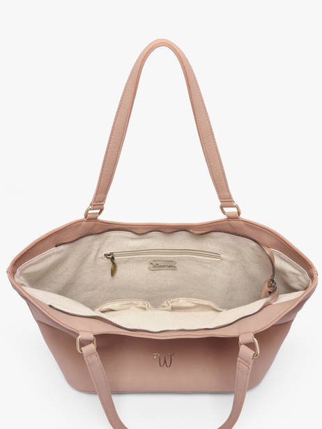 Schoudertas Neflier Pearl Woomen Roze neflier pearl WNEP03 ander zicht 3