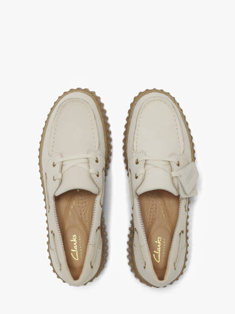 Bootschoenen Met Platformzool Uit Leder Clarks Beige women 26186302 ander zicht 4