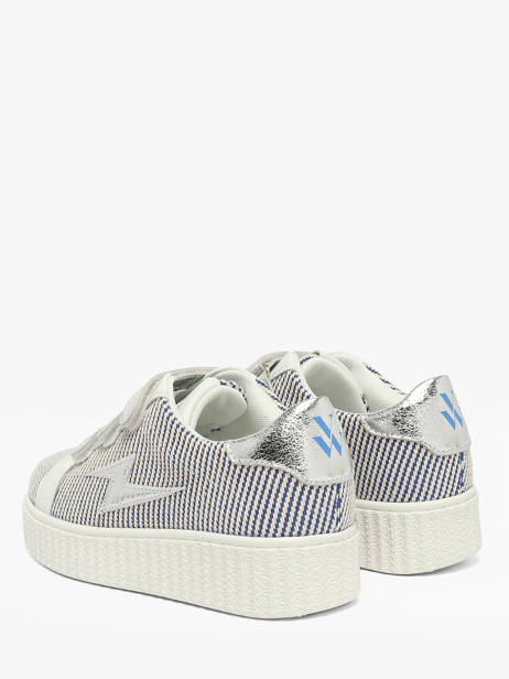 Sneakers Vanessa wu Blauw women BK2833BL ander zicht 3