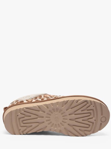 Sneakers Lo Lowmel Plains Uit Leder Ugg Bruin women 1181071 ander zicht 4