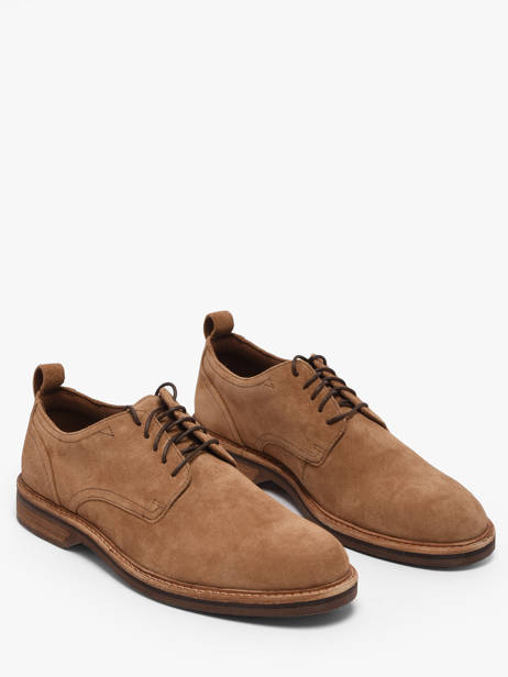 Stadsschoenen Uit Leder Clarks Bruin men 26186448 ander zicht 2