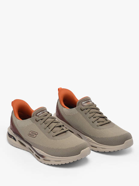 Sneakers Skechers Grijs men 210994 ander zicht 1