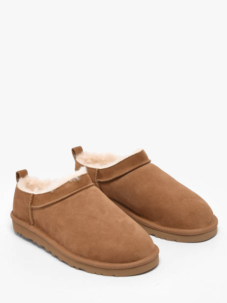 Classic Micro Leren Laarzen Ugg Bruin men 1180190 ander zicht 1