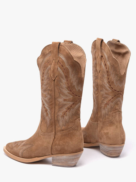 Santiago Laarzen Uit Leder Alpe Bruin women 52171101 ander zicht 2