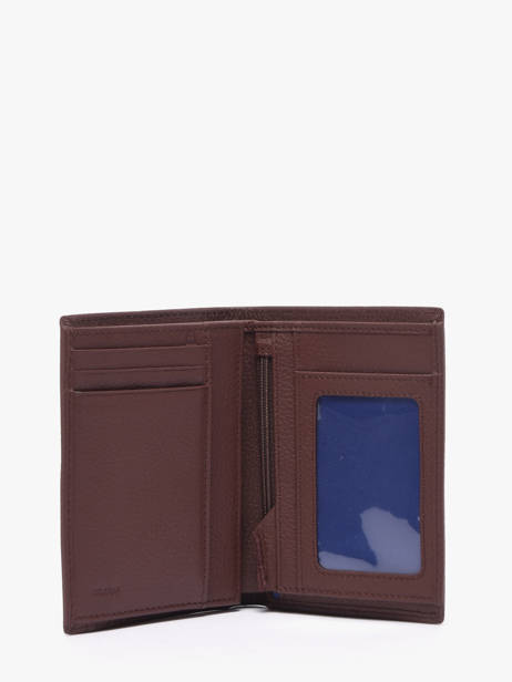 Portefeuille Charles Leder Le tanneur Bruin charles TCHA3311 ander zicht 1