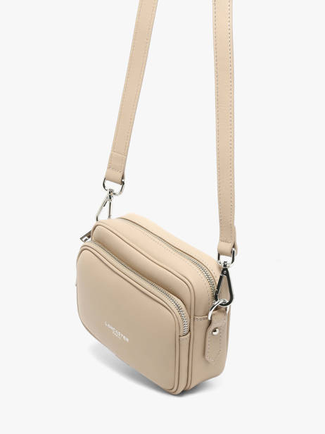 Cross Body Tas Donna Ama Leder Lancaster Beige donna ama 67 ander zicht 2