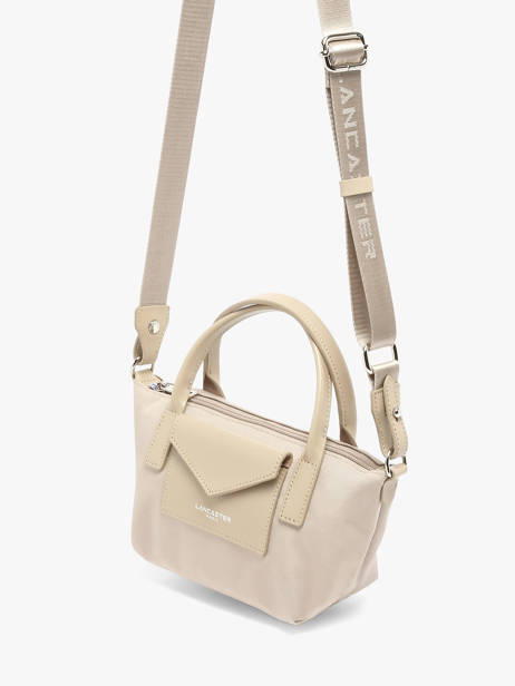 Cross Body Tas Smart Kba Nylon Lancaster Beige smart kba 39 ander zicht 2