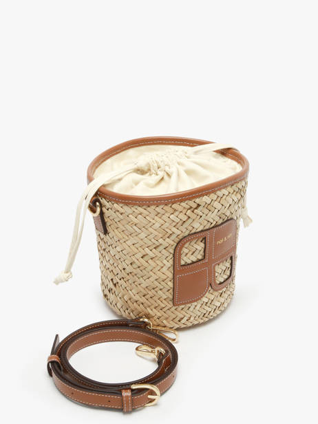 Cross Body Tas Paille Nat et nin Beige paille PL ander zicht 2