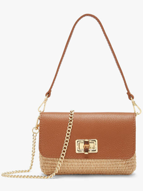 Cross Body Tas Capri Milano Bruin capri CP25112