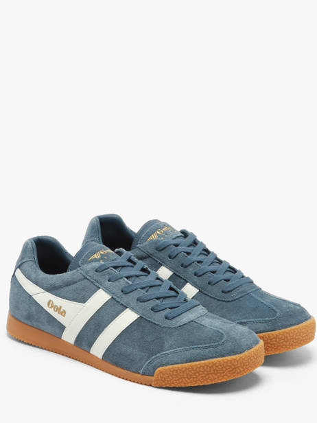 Sneakers Uit Leder Gola Blauw men CMA192HW ander zicht 2