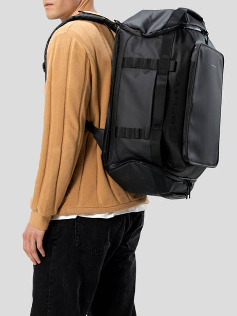 Reistas Voor Cabine Rugzak Backpack Kapten and son Zwart backpack LISBOMDU ander zicht 1