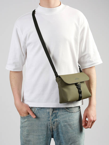 Cross Body Tas City Gerecycleerd Polyester Ucon acrobatics Groen city YURI ander zicht 1