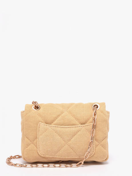 Cross Body Tas Moon Linnen Vanessa bruno Geel moon 70V40326 ander zicht 4