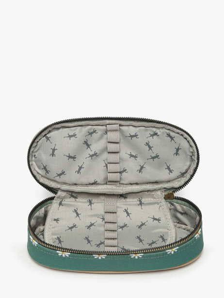 Pennenzak 1 Compartiment Vintage Fantasy Cameleon Groen vintage fantasy PBVGPLUM ander zicht 1