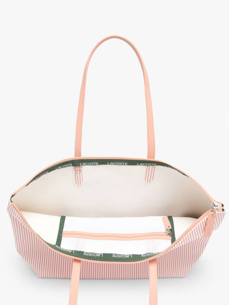 Schoudertas L.12.12 Concept Lacoste Roze l.12.12 concept NF5256SJ ander zicht 2
