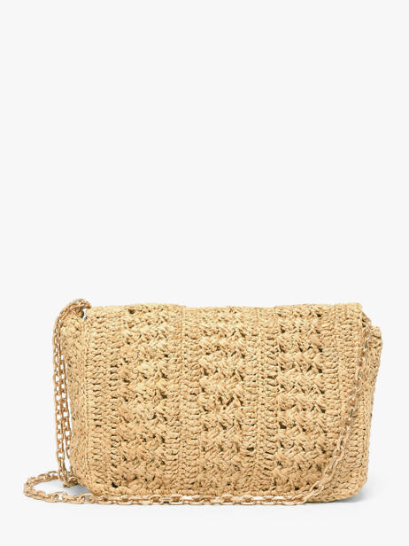 Crossbody Tas Moyen Moon Raffia Vanessa bruno Beige moon raphia 91V40533 ander zicht 4