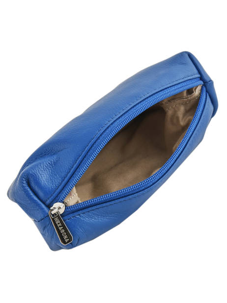 Portemonnee Leder Hexagona Blauw coconut E77270 ander zicht 3
