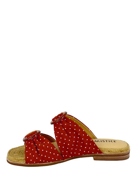 Slippers Armistice Rood women RIO6 ander zicht 2