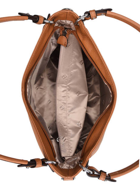 Schoudertas Confort Leder Hexagona Beige confort 466565 ander zicht 3