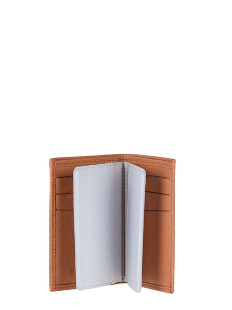 Kaarthouder Leder Hexagona Beige confort 461007 ander zicht 1