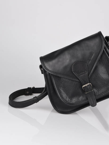 Cross Body Tas Vintage Leder Paul marius Roze vintage BESACE ander zicht 2