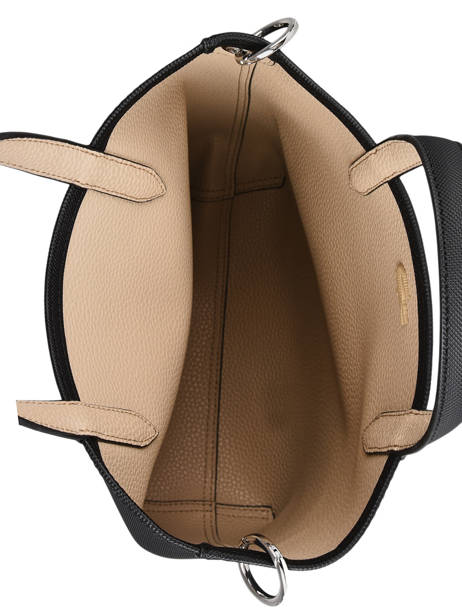 Schoudertas Anna Omkeerbaar Lacoste Zwart anna NF2991AA ander zicht 3