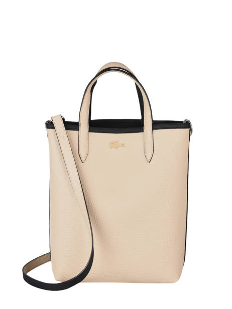 Schoudertas Anna Omkeerbaar Lacoste Zwart anna NF2991AA ander zicht 4