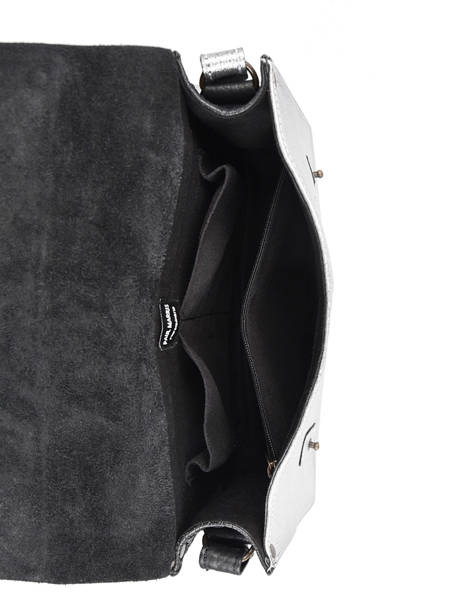 Cross Body Tas L'indispensable Argento Leder Paul marius Roze argento INDISARG ander zicht 3