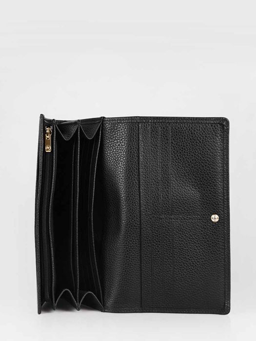 Longchamp Le foulonné Portefeuille Zwart